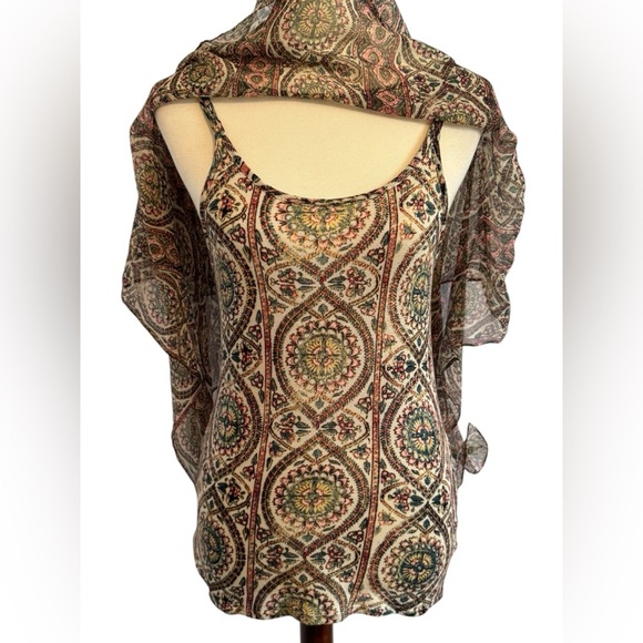 Anthropologie Multicolor Patterned Blouse - Picture 2 of 11